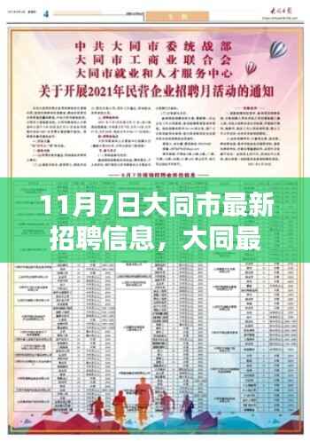 大同市最新招聘信息爆料,精选岗位等你来挑战(11月7日)