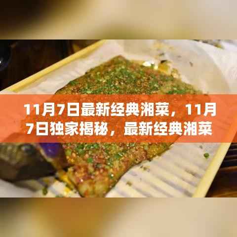 独家揭秘,最新经典湘菜,带你领略湖南美食的魅力盛宴!