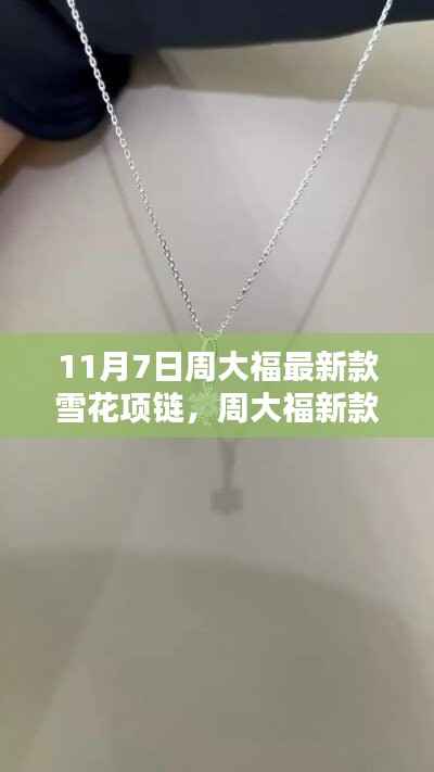 周大福新款雪花项链,科技魅力重塑生活美学,闪耀十一月时尚潮流