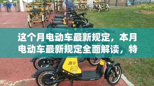 本月电动车最新规定详解,特性、体验、竞品对比及用户分析