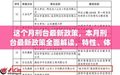 本月刑台最新政策详解,特性、体验、竞品对比及用户洞察分析