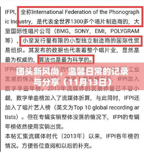 团头新风尚,温馨日常的记录与分享(11月13日)