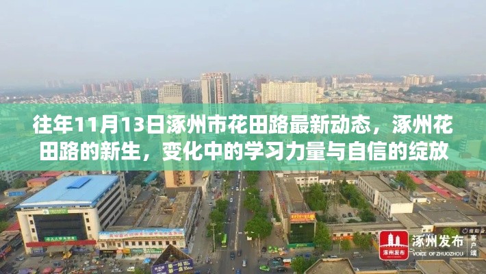 涿州市花田路新生,变化中的学习力量与自信绽放的11月最新动态