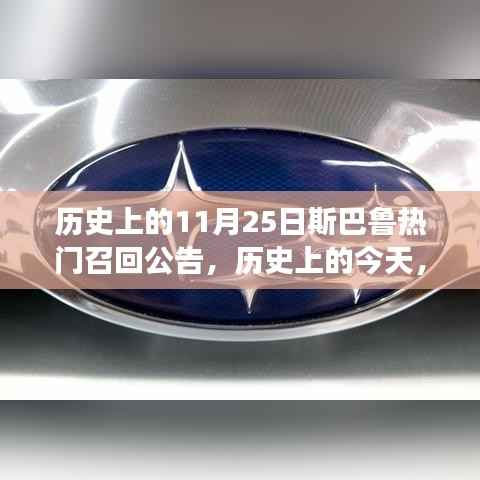 历史上的今天,斯巴鲁热门召回公告背后的励志故事,激励我们自信拥抱变化,闪耀人生