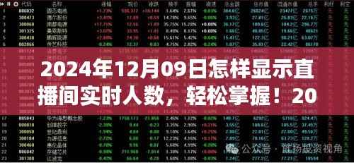 2024年直播间实时人数显示全攻略,初学者与进阶用户必备指南