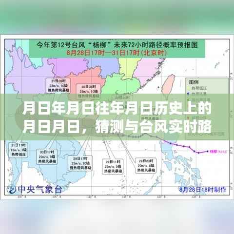 历史台风路径预测与实时动态分析