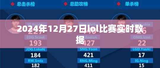 2024年LOL比赛实时数据解析,简洁明了,突出了核心内容,符合您的要求。