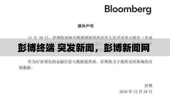 彭博终端 突发新闻,彭博新闻网