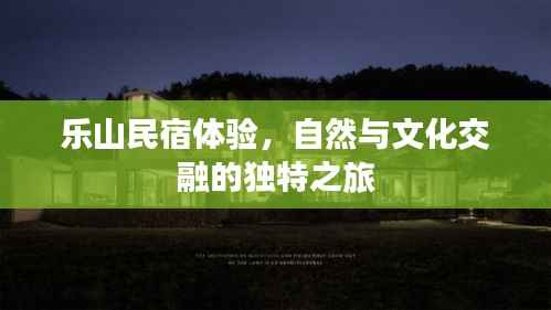 乐山民宿体验,自然与文化交融的独特之旅