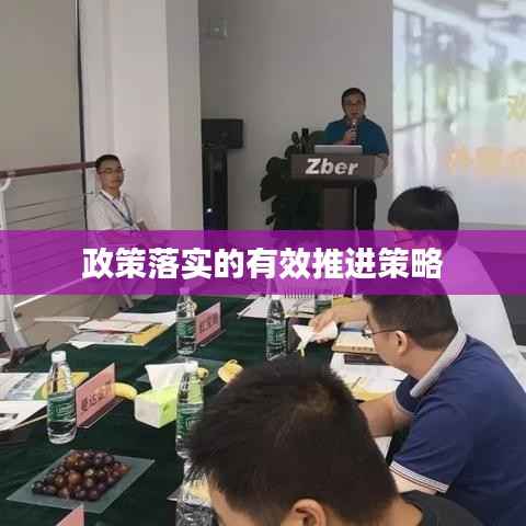 政策落实的有效推进策略