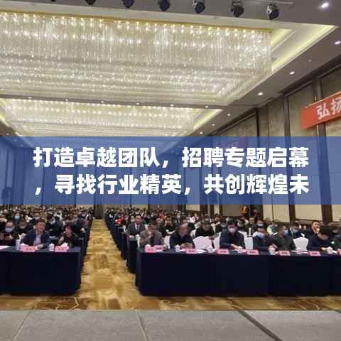 打造卓越团队,招聘专题启幕,寻找行业精英,共创辉煌未来