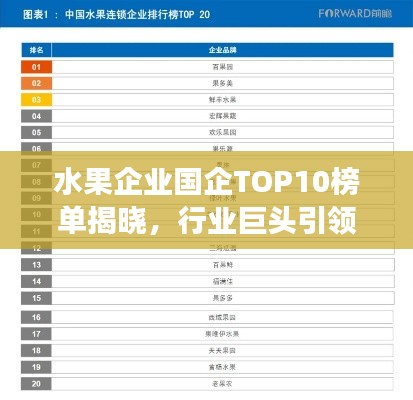水果企业国企TOP10榜单揭晓,行业巨头引领市场潮流发展