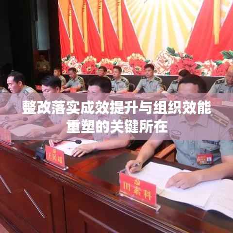 整改落实成效提升与组织效能重塑的关键所在